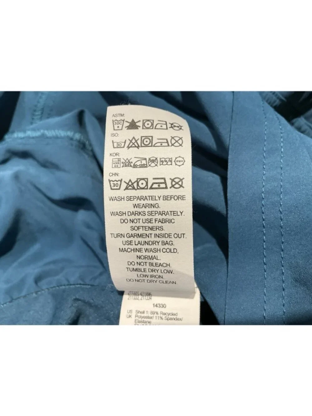 Brooks Sherpa Running Shorts Men’s XL Lined Teal Blue Green Trim - Picture 5 of 7